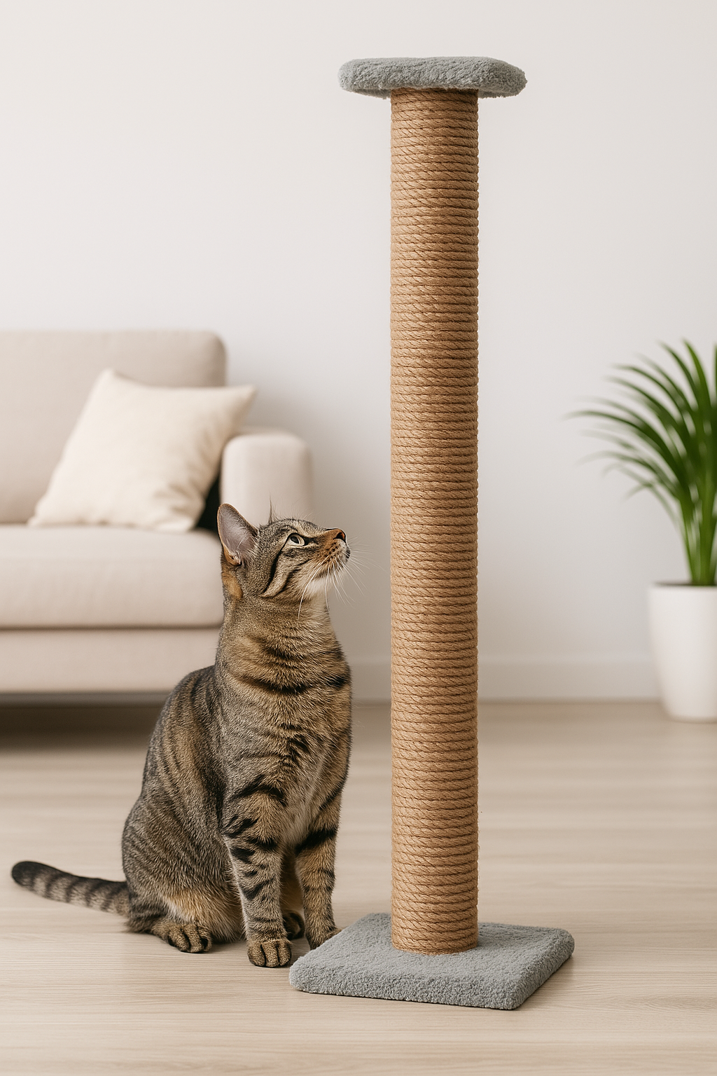 Dayanıklı Kedi Tırmalama Tahtası | Mobilya Koruyucu Tasarım